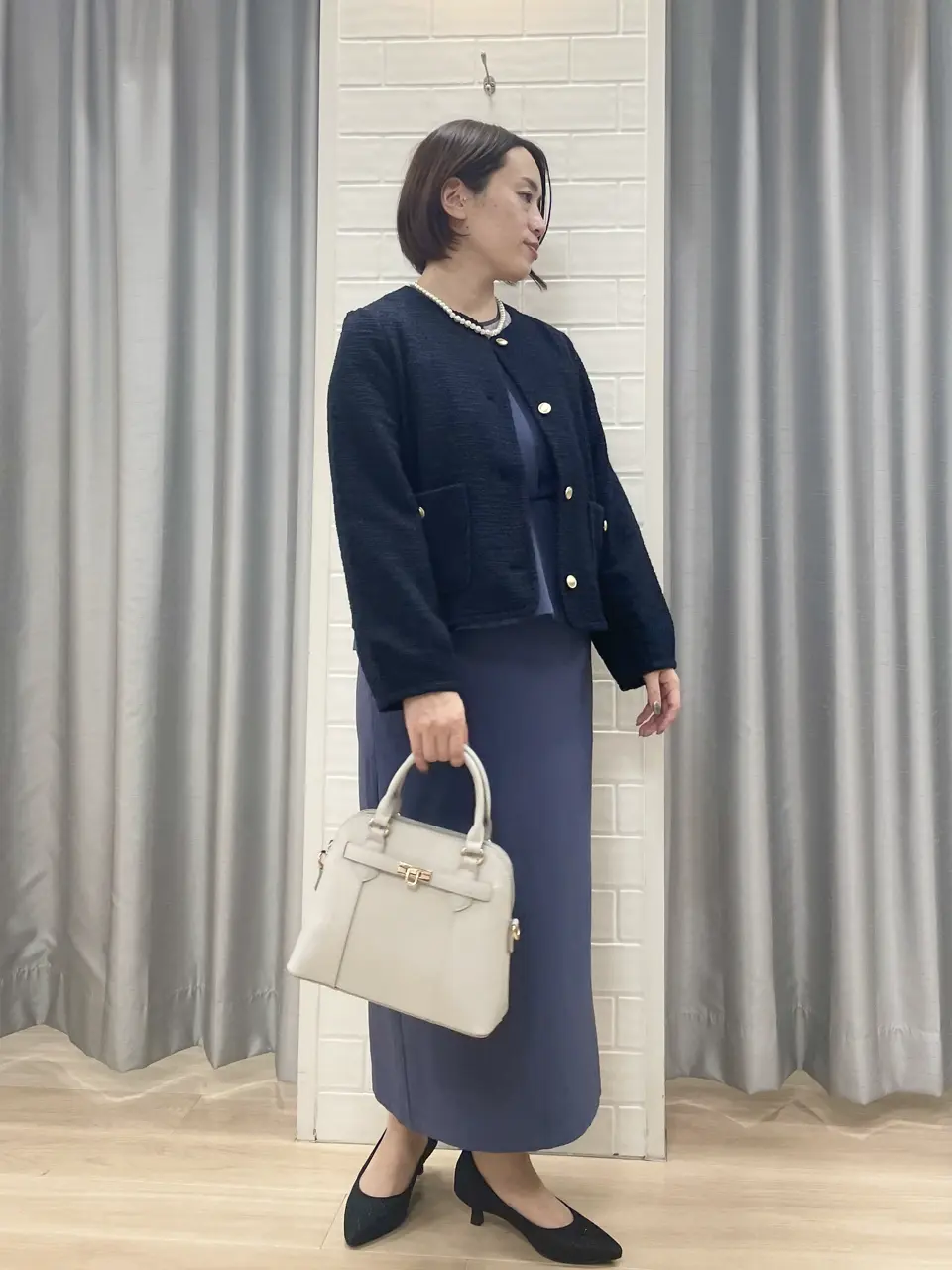 ANY SIS 丸岡 コーディネート画像