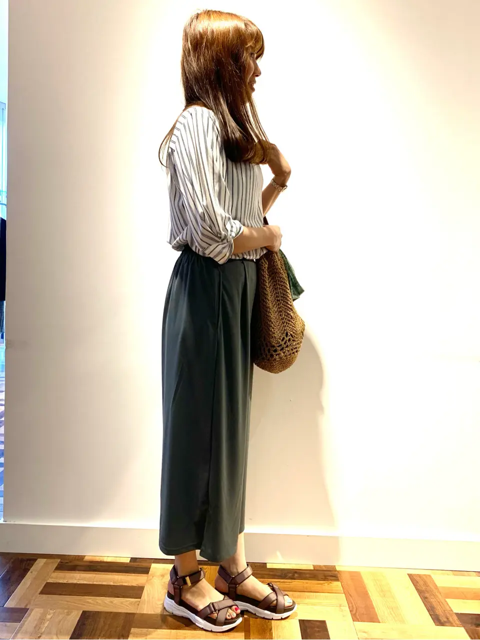 ANY SIS 石川 コーディネート画像