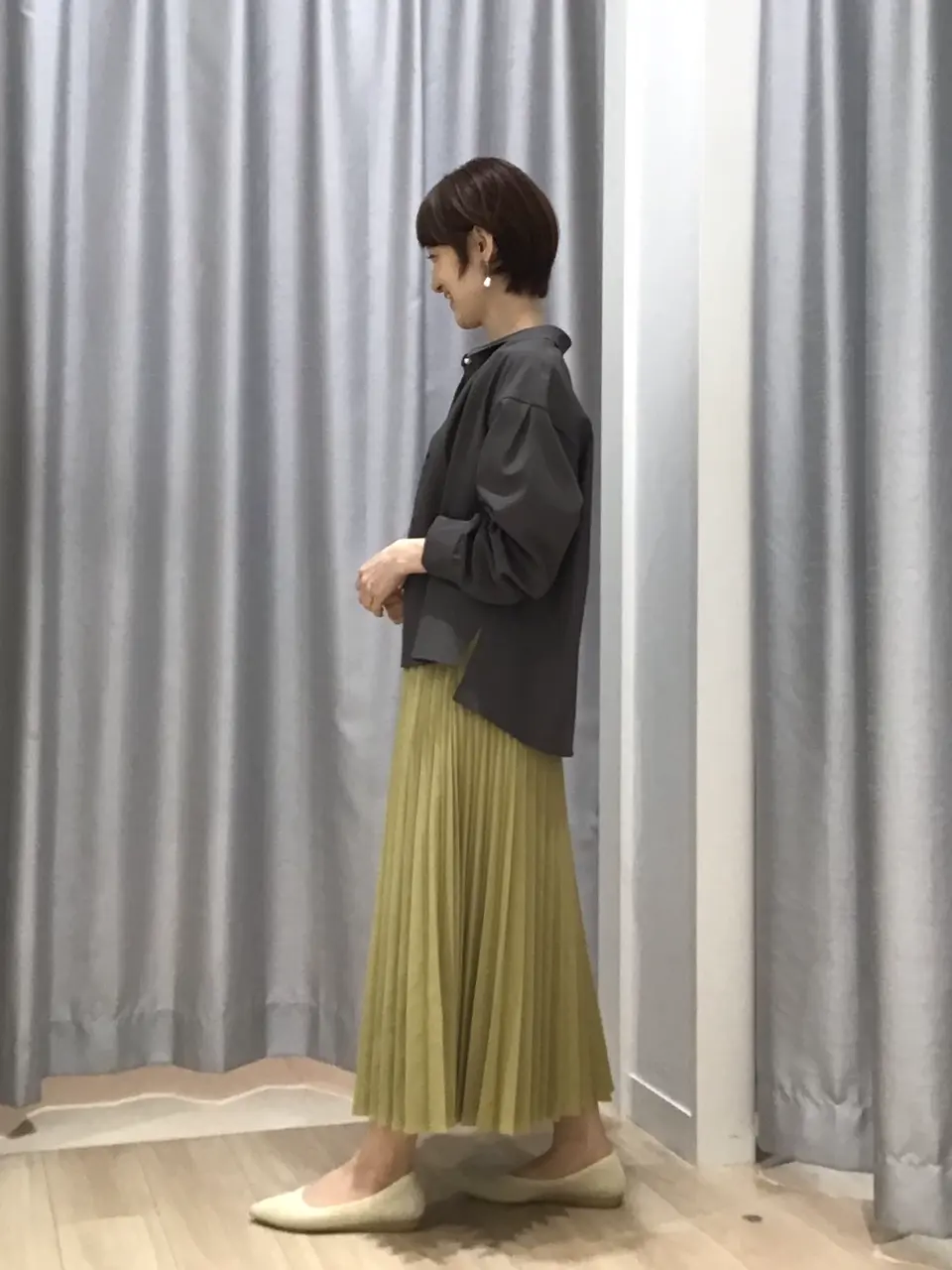 ANY SIS 田中 コーディネート画像