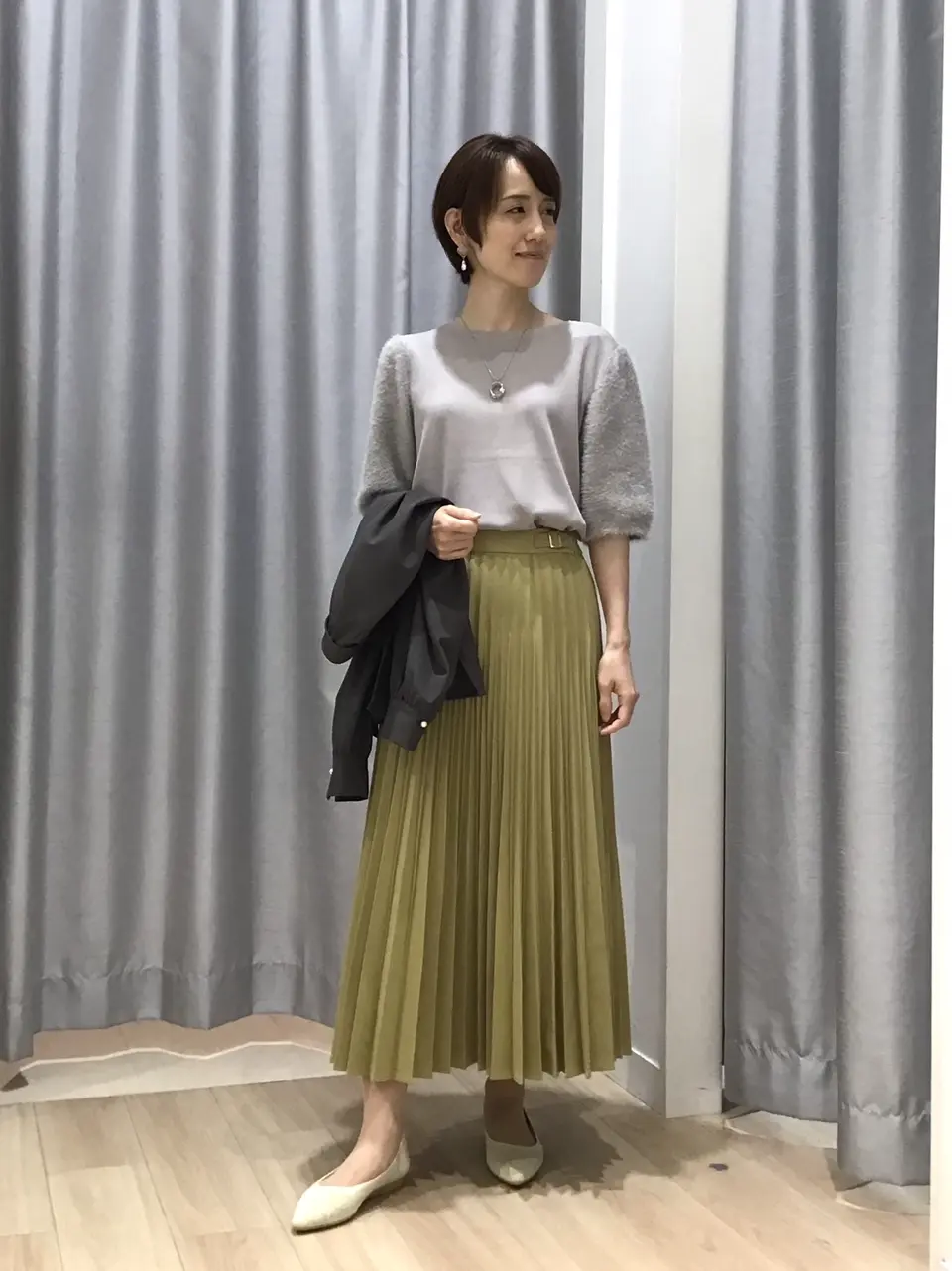 ANY SIS 田中 コーディネート画像