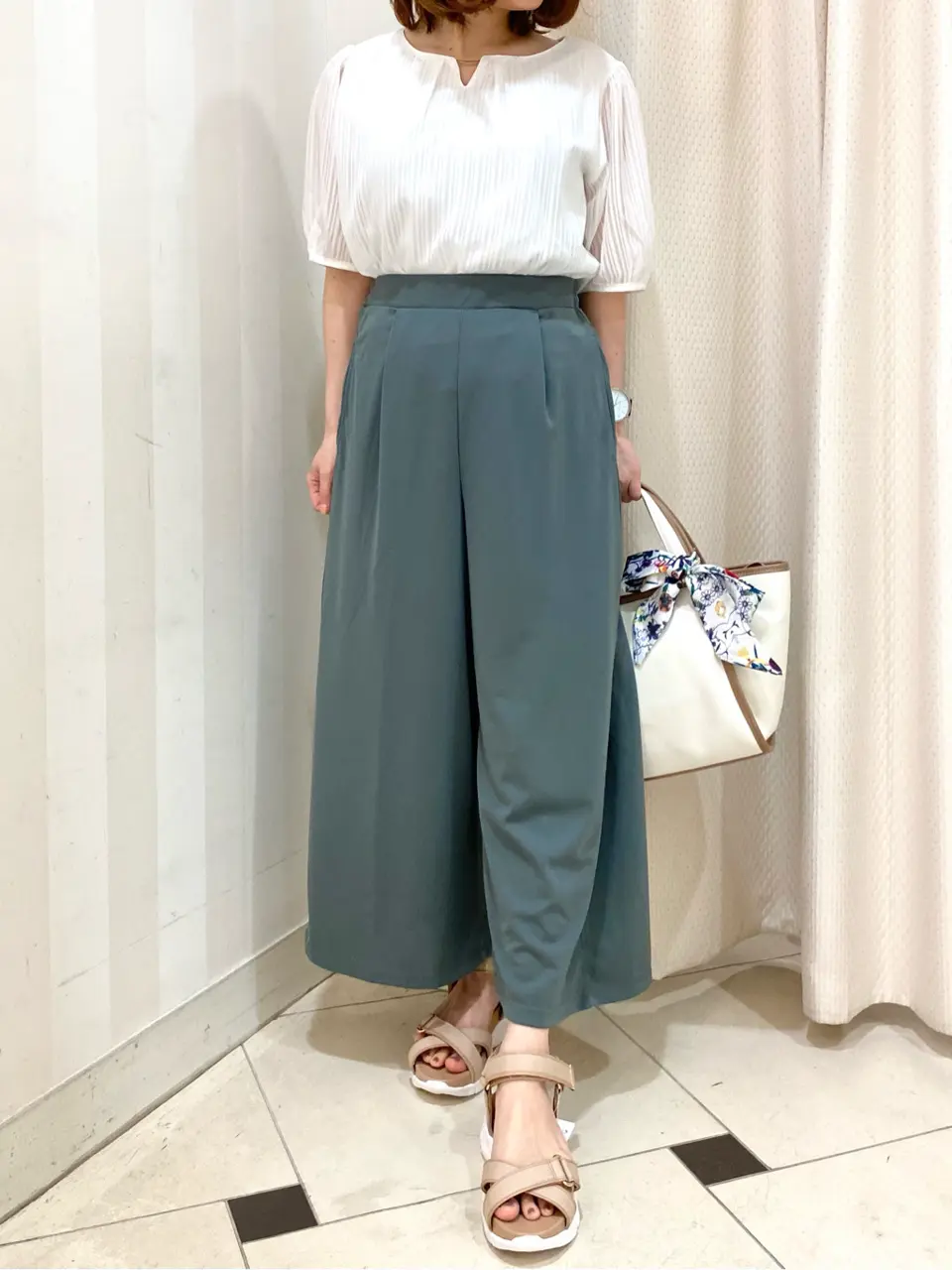 ANY SIS 横尾 コーディネート画像