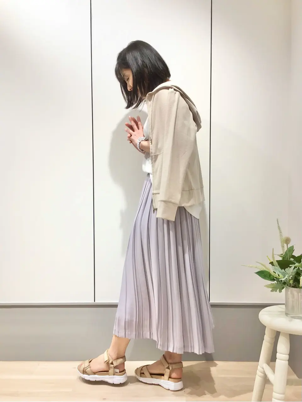 ANY SIS 山本 コーディネート画像