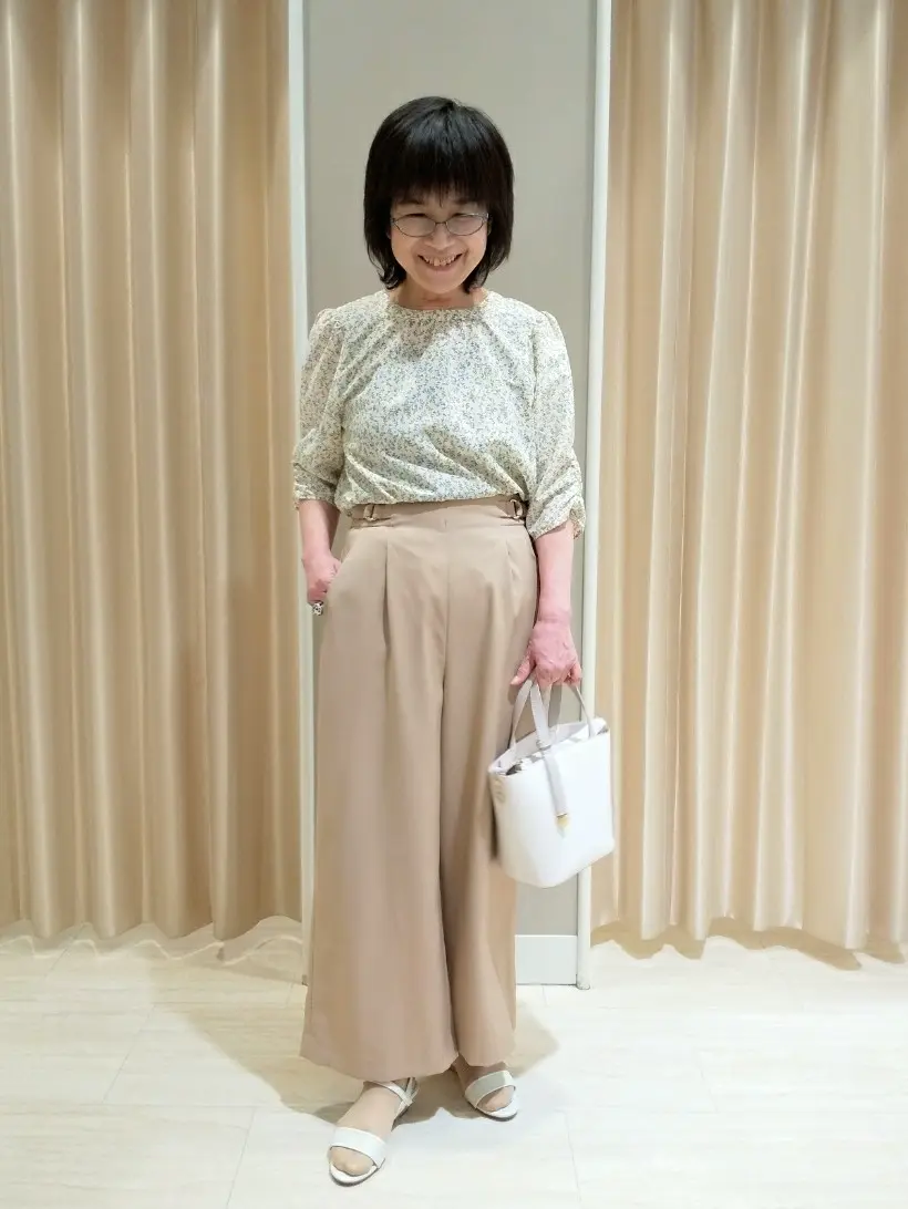 ANY SIS 岡本 コーディネート画像