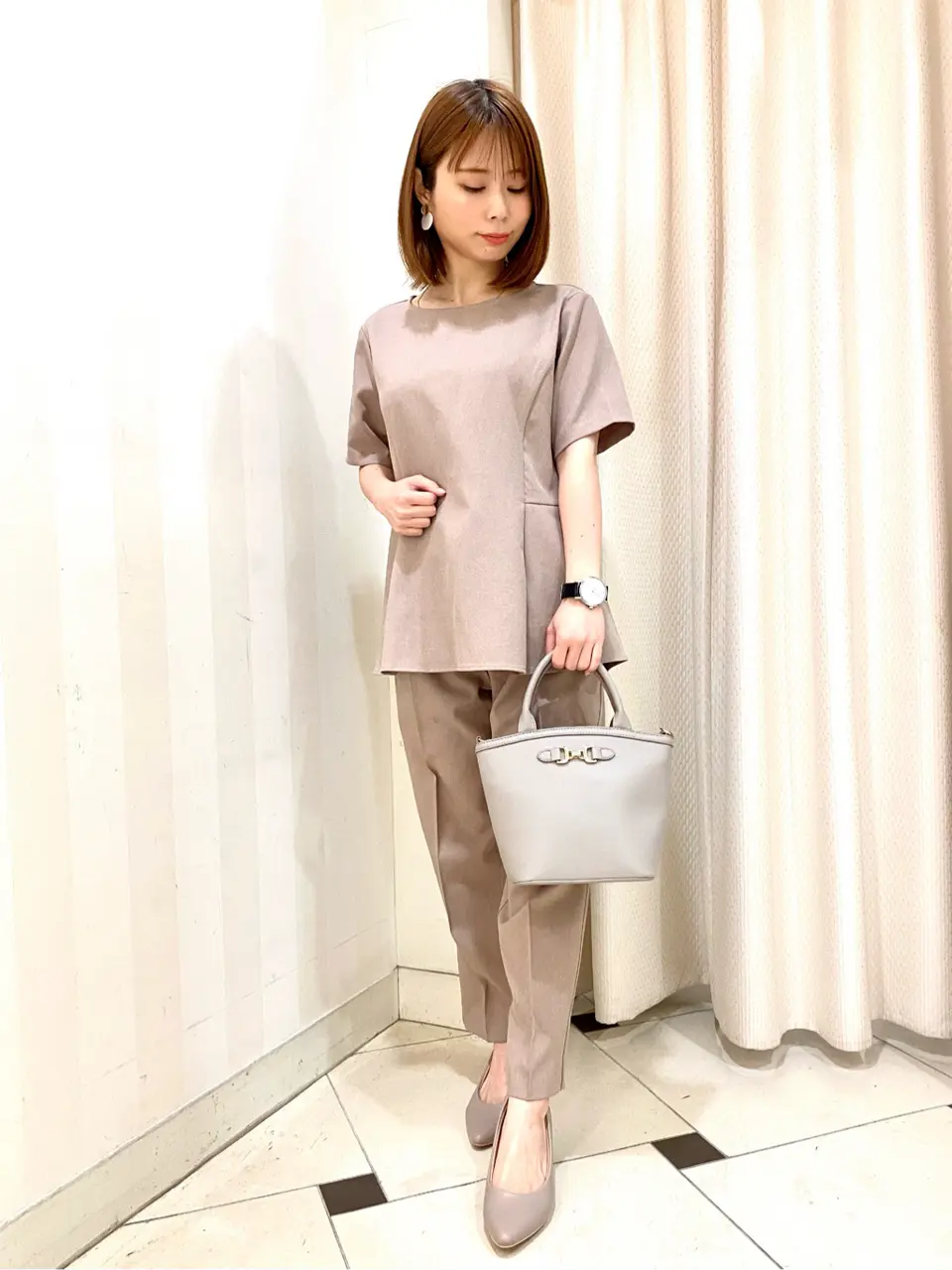 ANY SIS 横尾 コーディネート画像