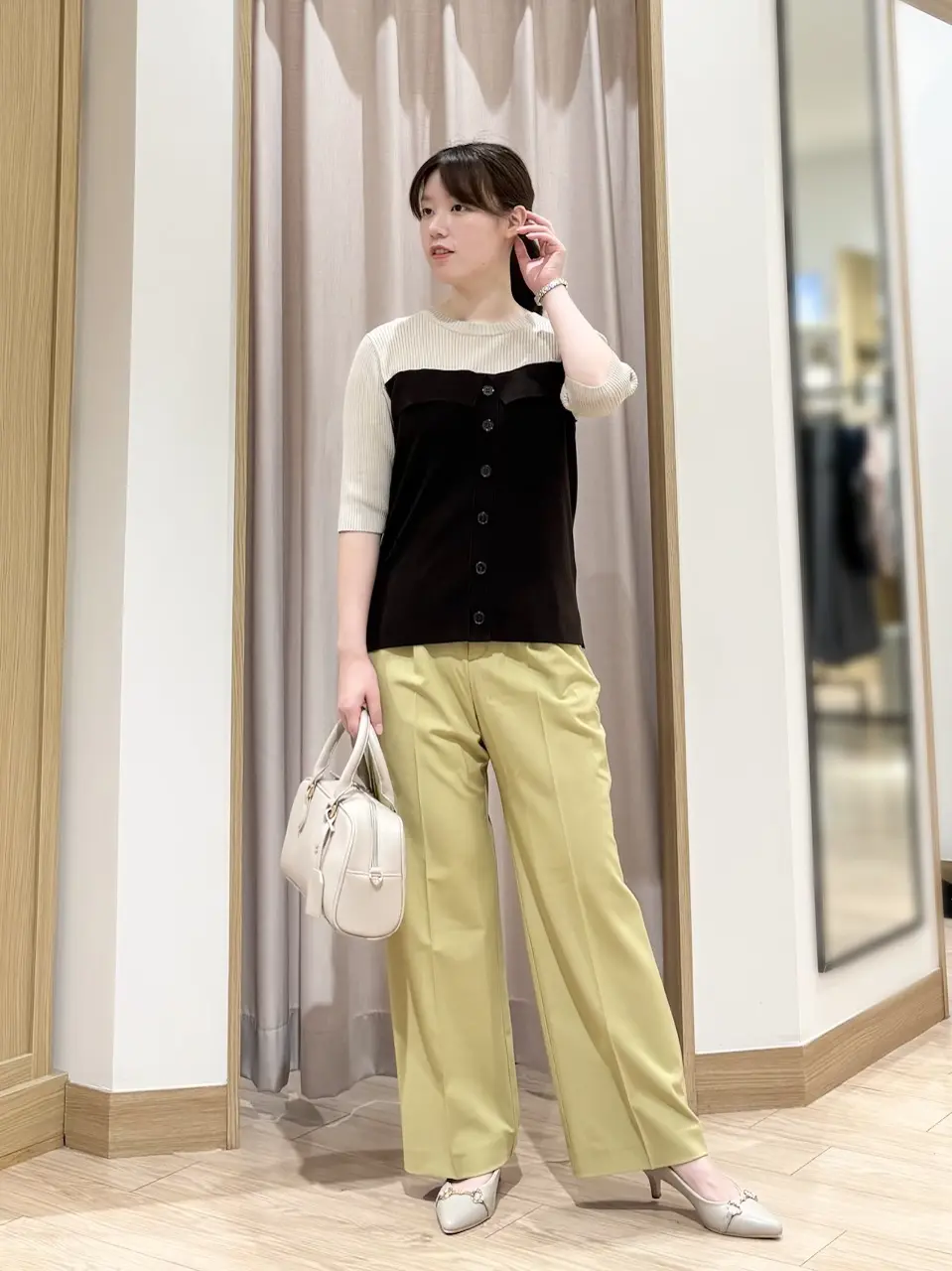 ANY SIS 濱口 コーディネート画像