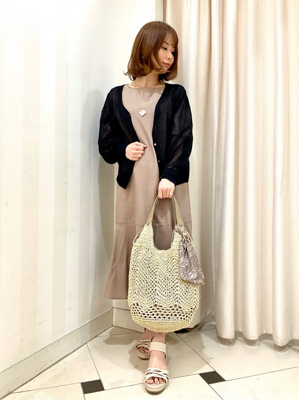 ANY SIS 横尾 コーディネート画像