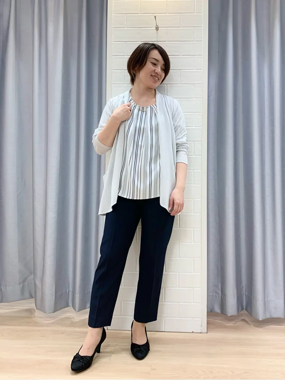 ANY SIS 丸岡 コーディネート画像