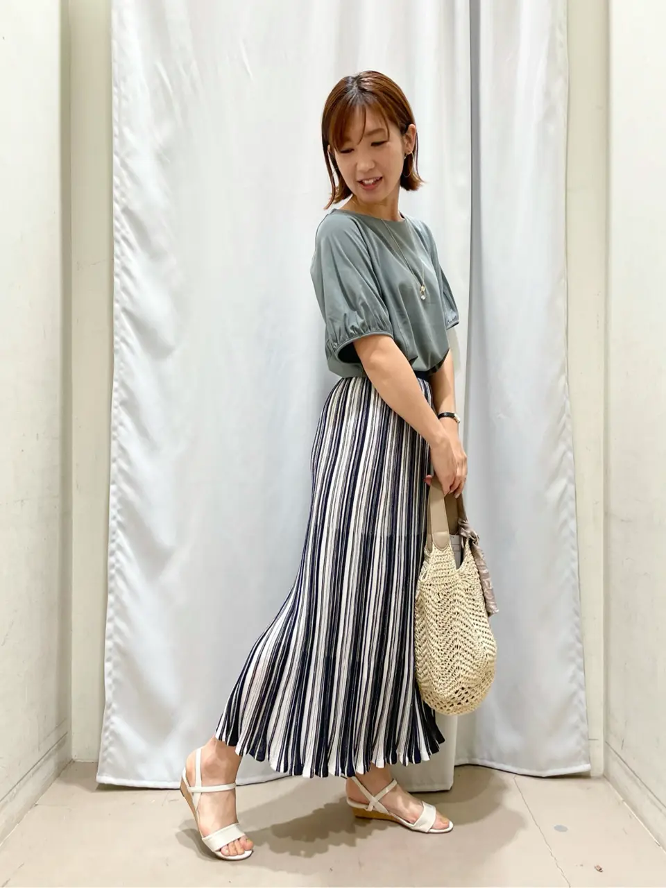 ANY SIS 濱野 コーディネート画像