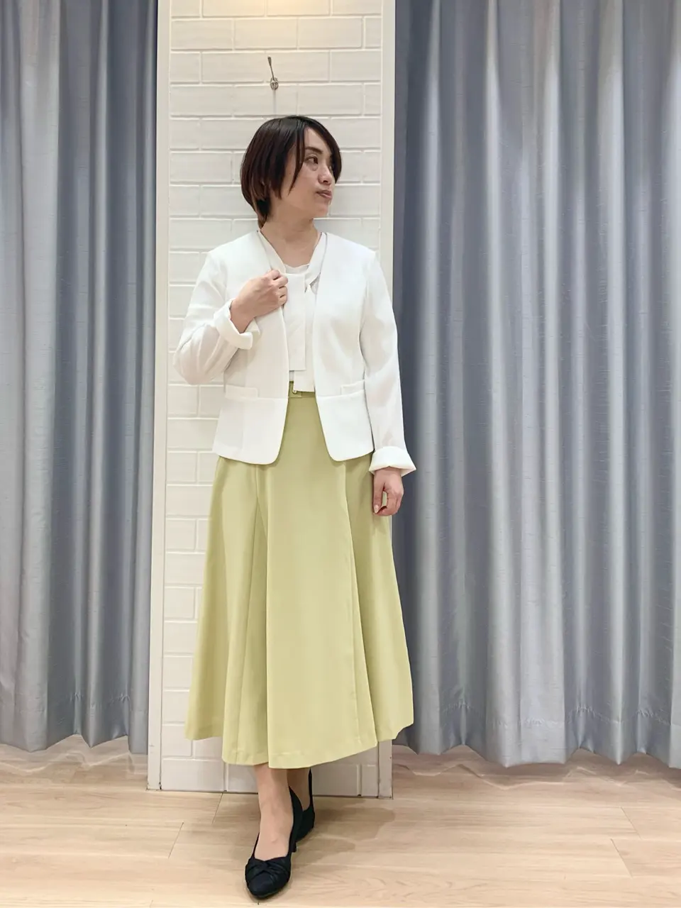 ANY SIS 丸岡 コーディネート画像