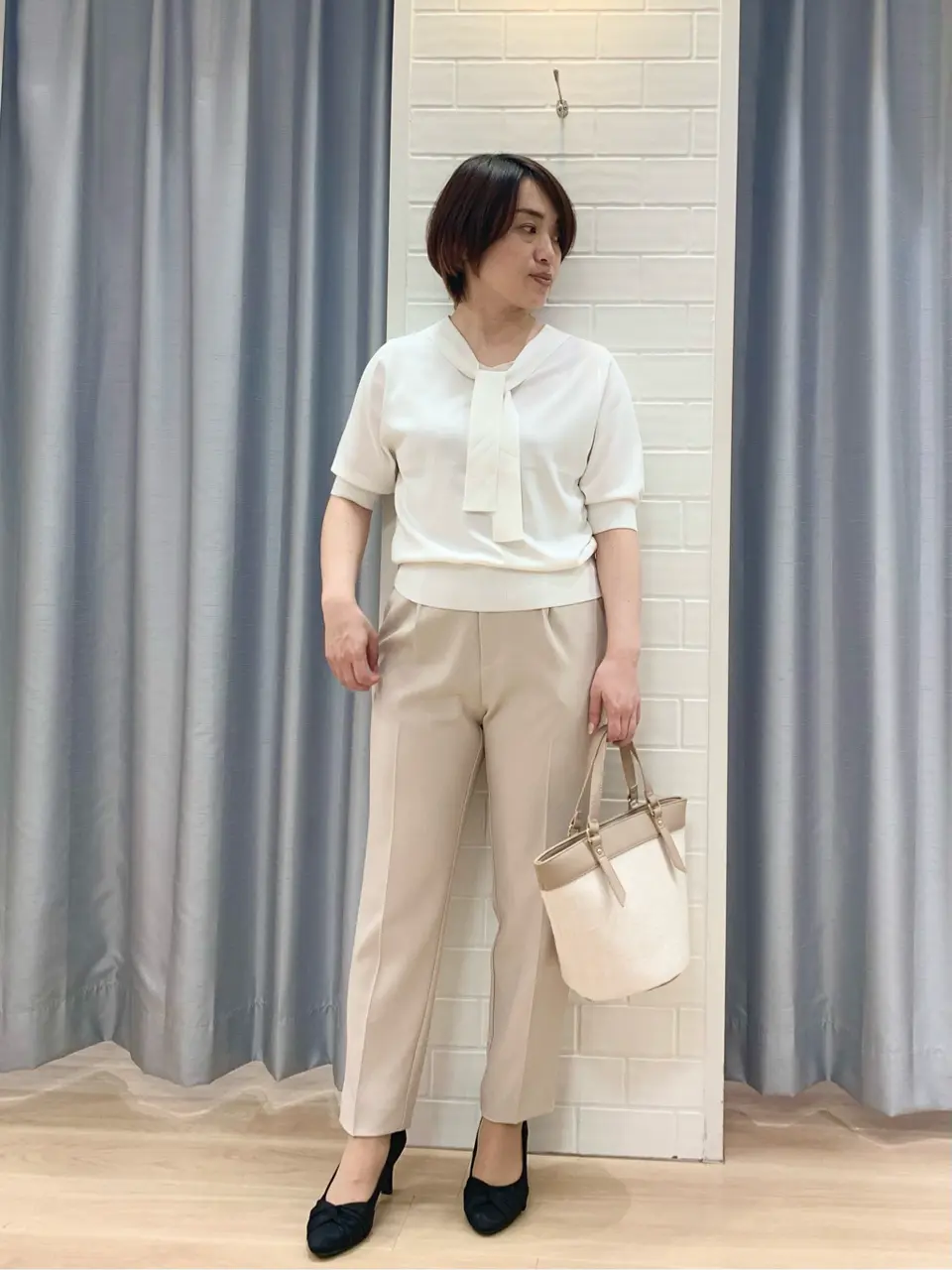 ANY SIS 丸岡 コーディネート画像