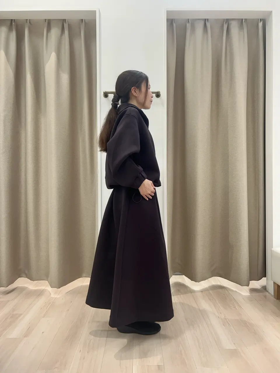 ANY SIS 長尾 コーディネート画像