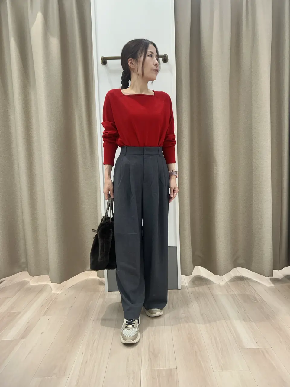  長尾 コーディネート画像