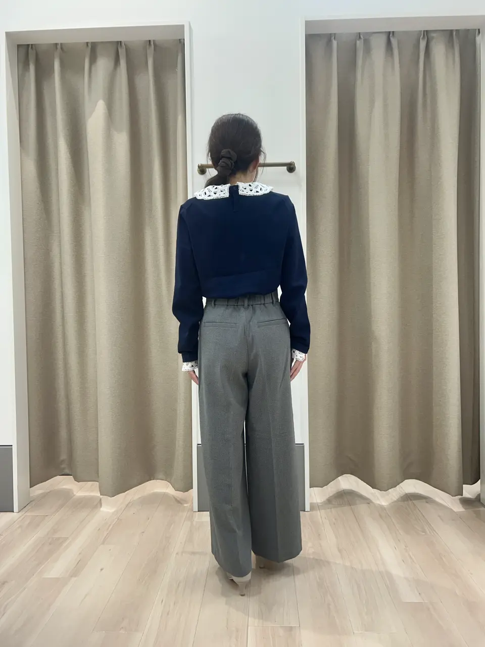 ANY SIS 長尾 コーディネート画像