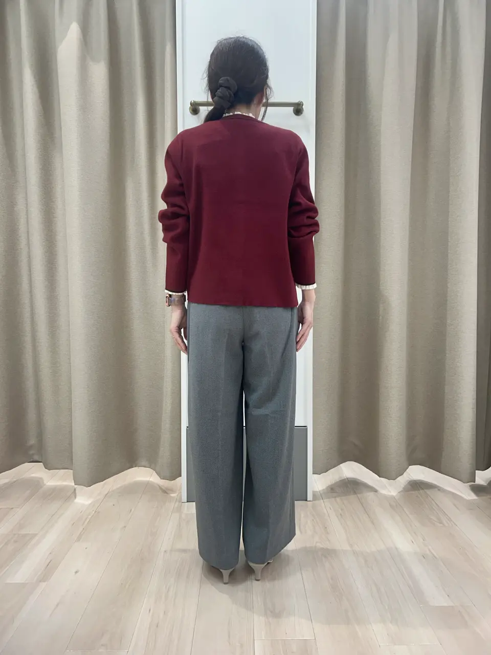 ANY SIS 長尾 コーディネート画像