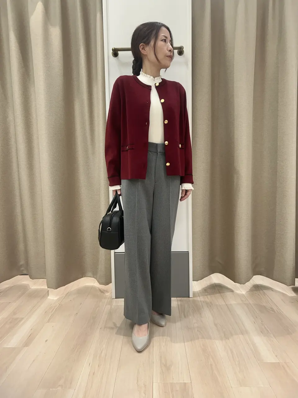 ANY SIS 長尾 コーディネート画像