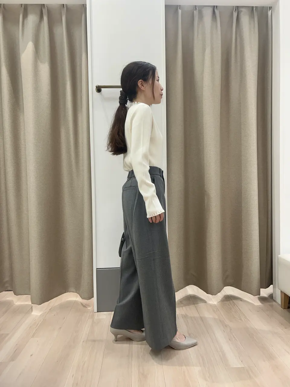 ANY SIS 長尾 コーディネート画像