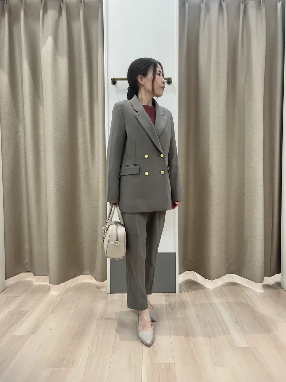 ANY SIS 長尾 コーディネート画像