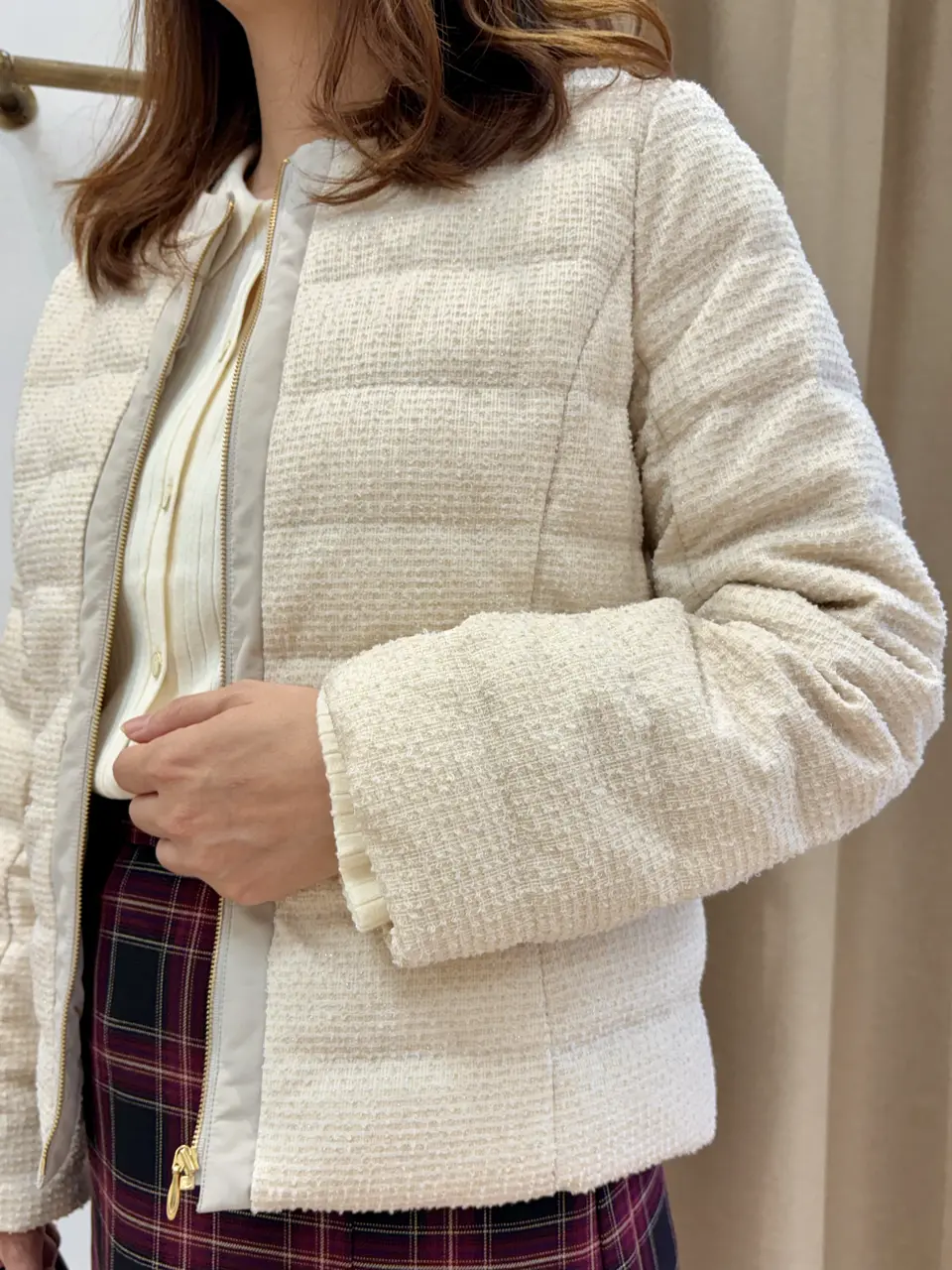 ANY SIS 笠羽 コーディネート画像