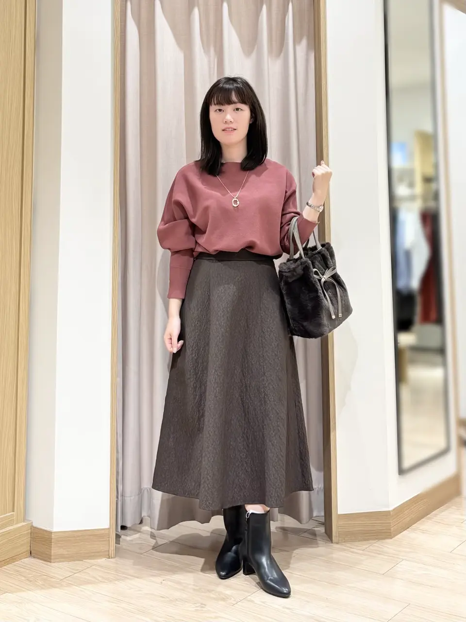 ANY SIS 濱口 コーディネート画像