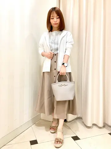 ANY SIS 横尾 コーディネート画像