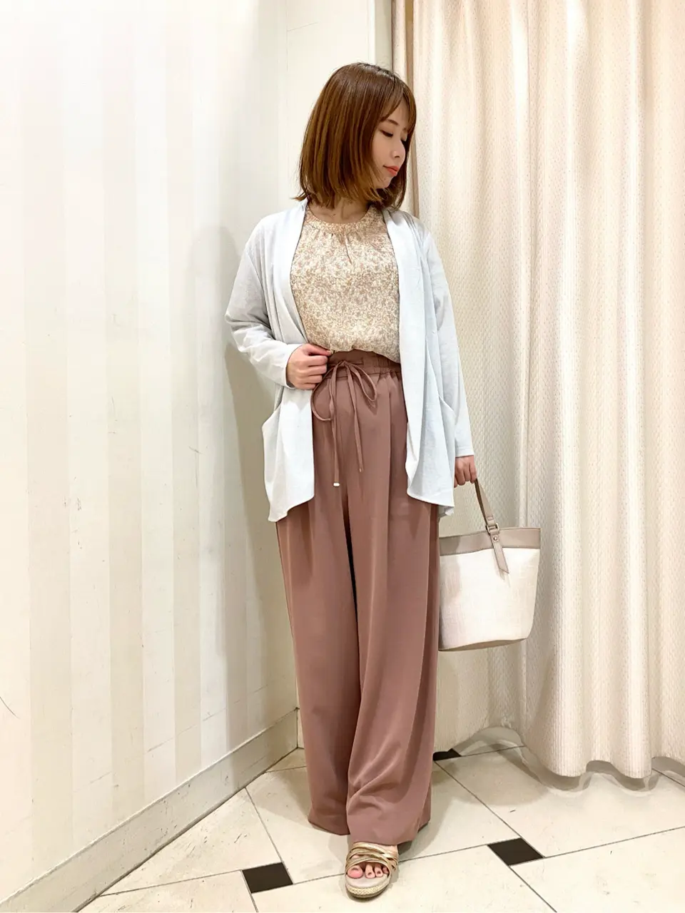 ANY SIS 横尾 コーディネート画像