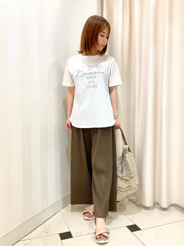 ANY SIS 横尾 コーディネート画像