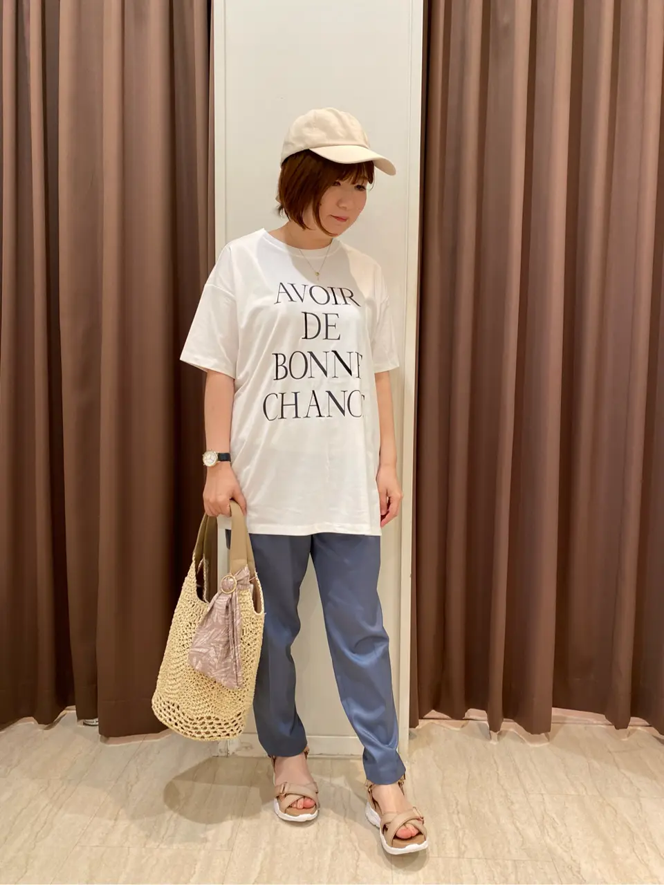 ANY SIS 岩本 コーディネート画像