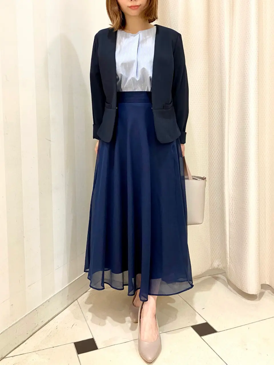 ANY SIS 横尾 コーディネート画像