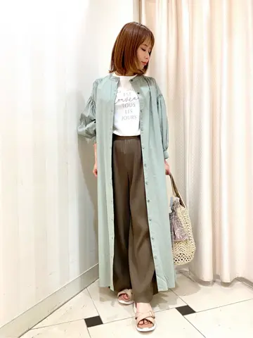 ANY SIS 横尾 コーディネート画像