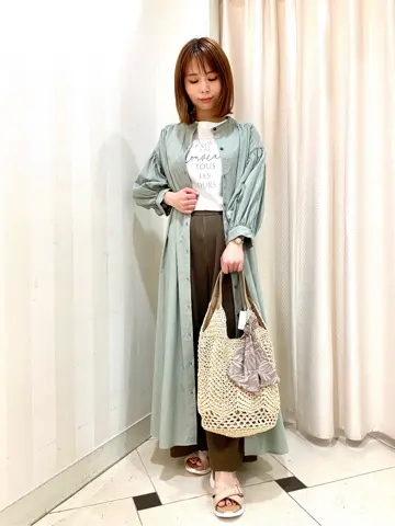 ANY SIS 横尾 コーディネート画像