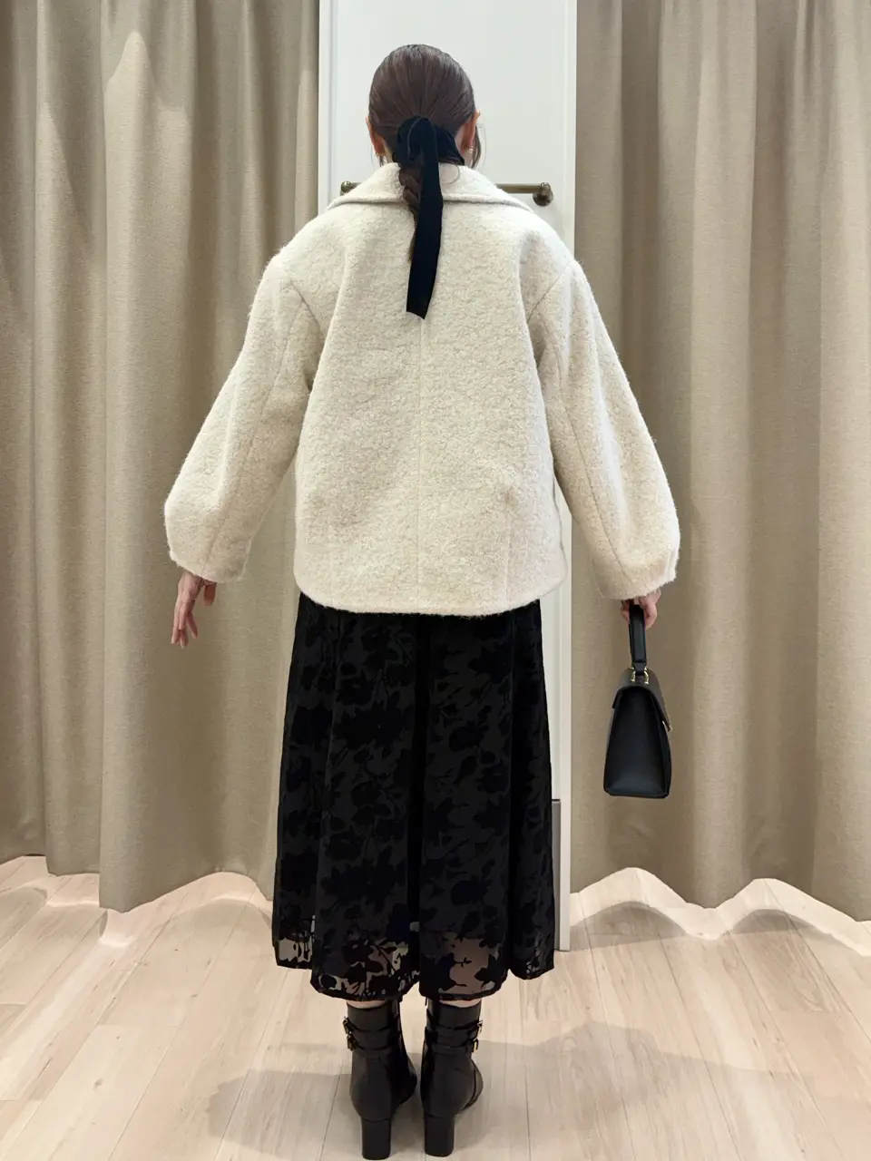 ANY SIS 笠羽 コーディネート画像