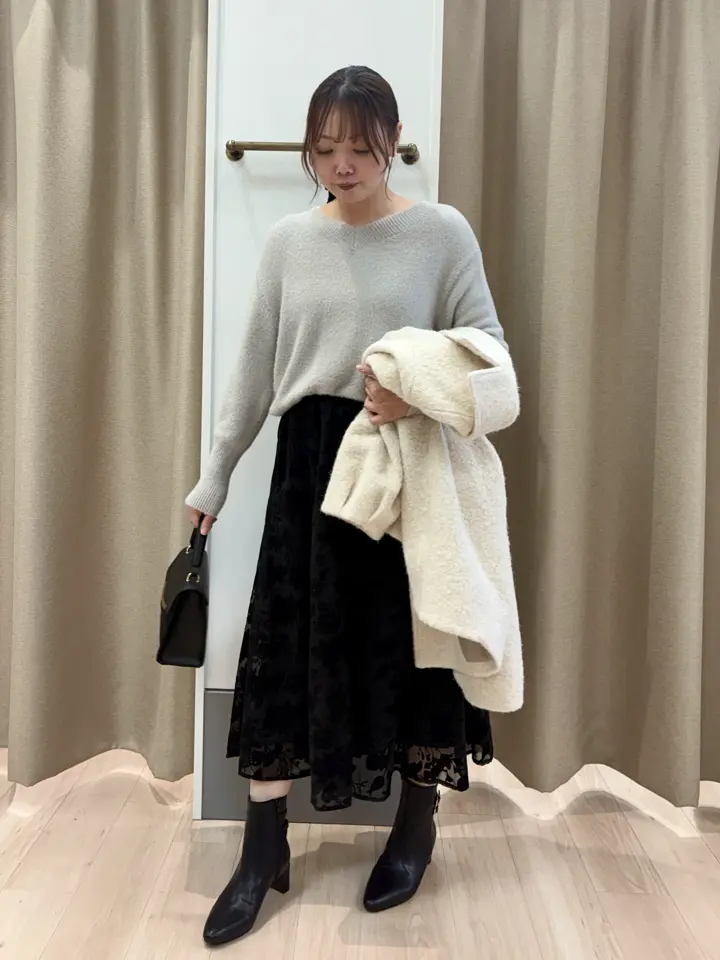 ANY SIS 笠羽 コーディネート画像