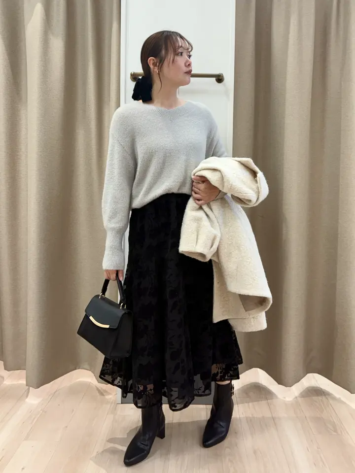 ANY SIS 笠羽 コーディネート画像