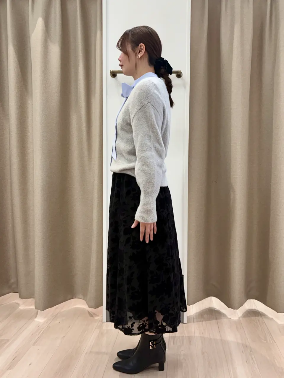 ANY SIS 笠羽 コーディネート画像