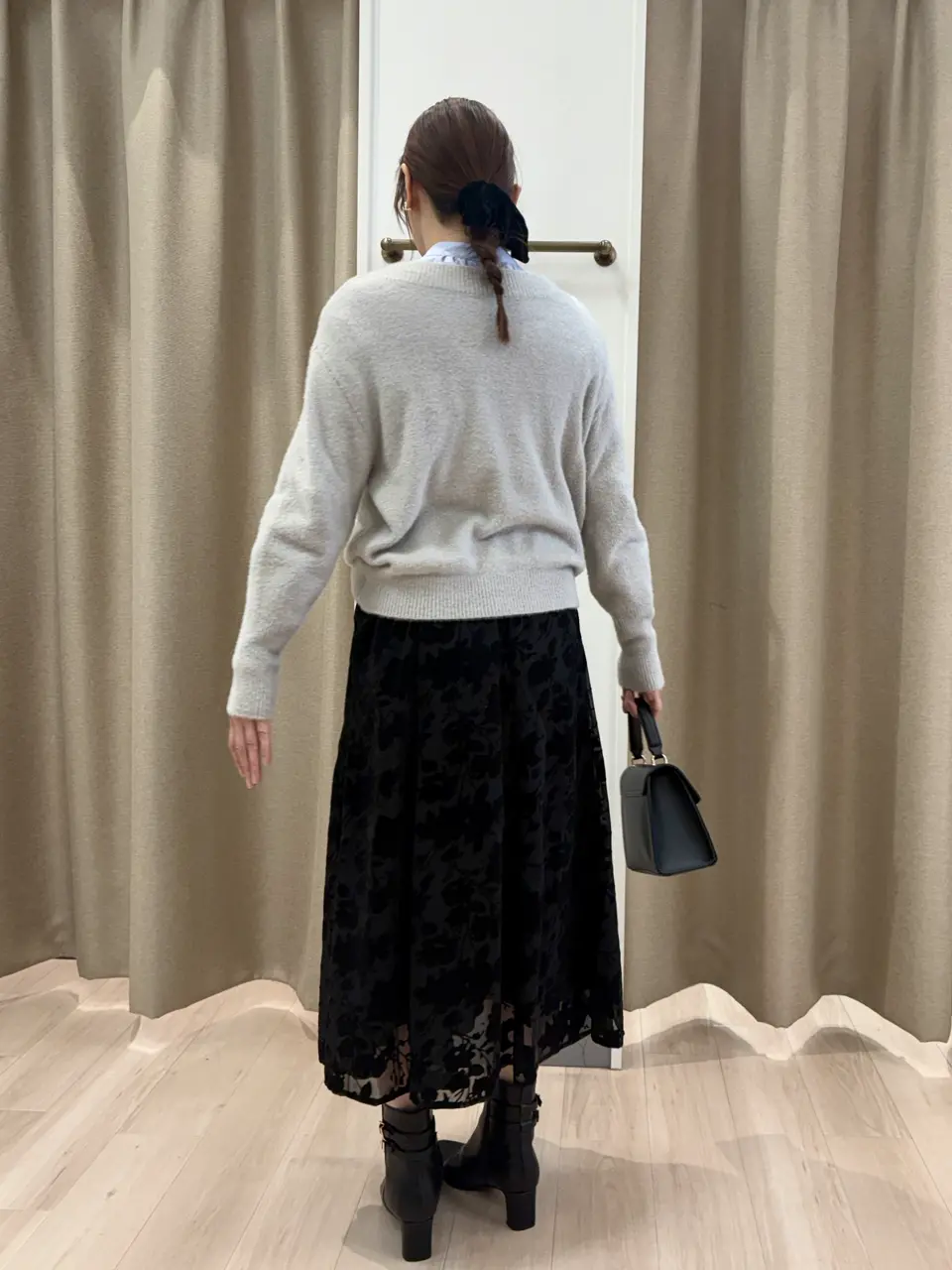 ANY SIS 笠羽 コーディネート画像