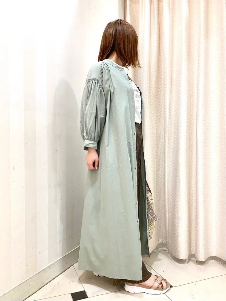 ANY SIS 横尾 コーディネート画像