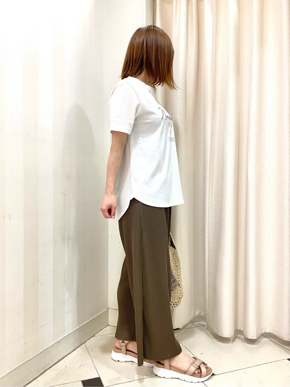 ANY SIS 横尾 コーディネート画像