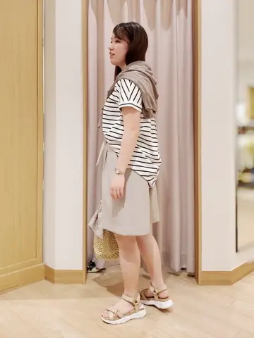 ANY SIS 濱口 コーディネート画像