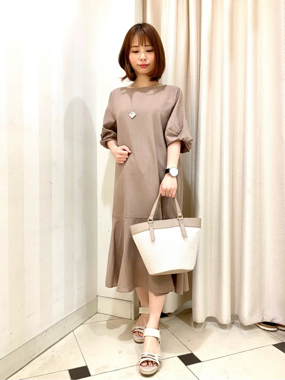 ANY SIS 横尾 コーディネート画像