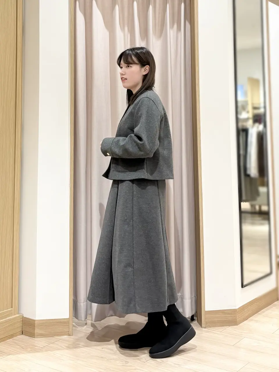 ANY SIS 濱口 コーディネート画像