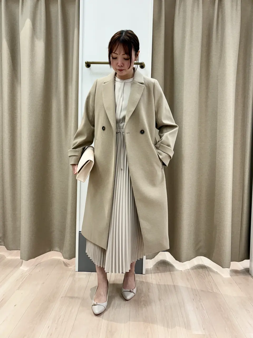 ANY SIS 笠羽 コーディネート画像