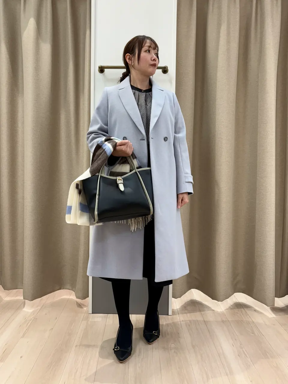 ANY SIS 笠羽 コーディネート画像