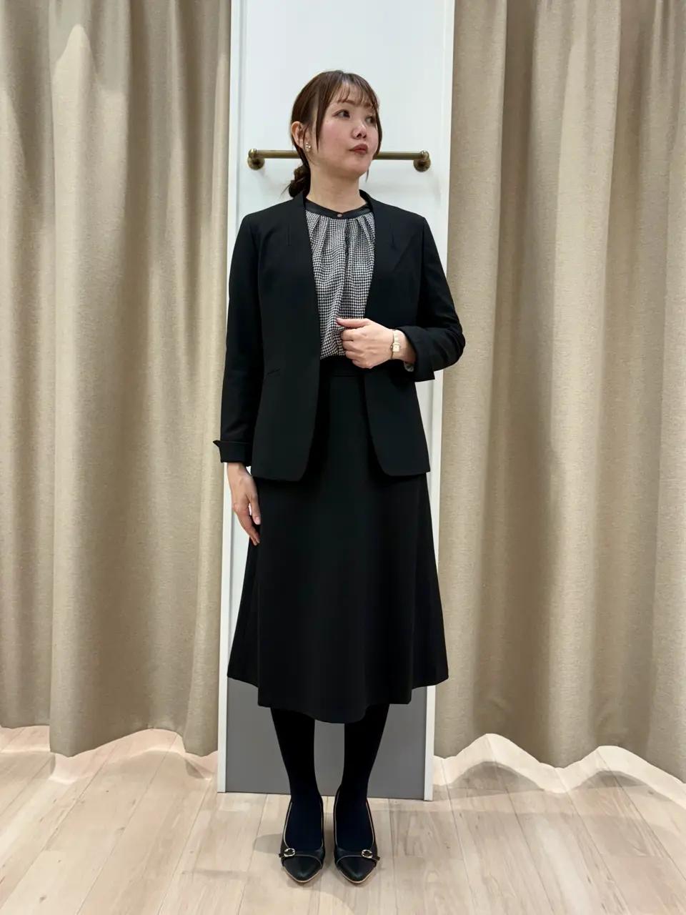 ANY SIS 笠羽 コーディネート画像