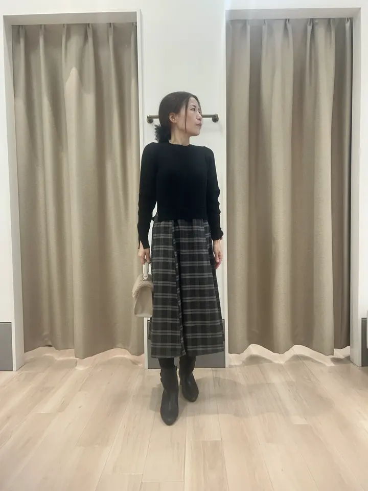 ANY SIS 長尾 コーディネート画像