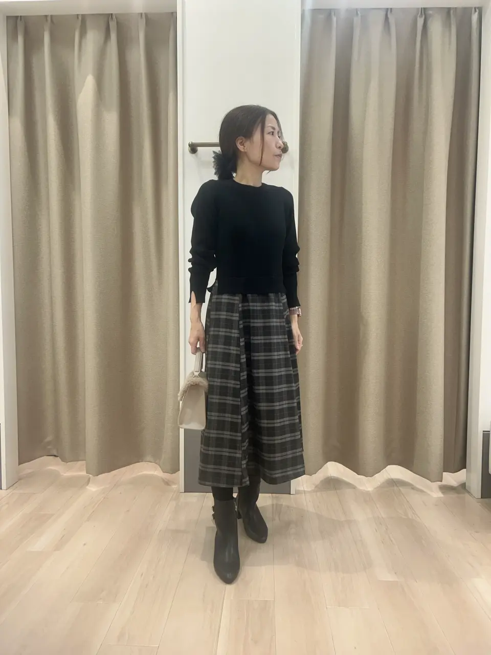 ANY SIS 長尾 コーディネート画像