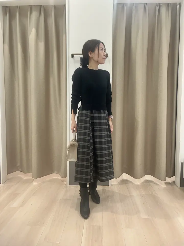 ANY SIS 長尾 コーディネート画像