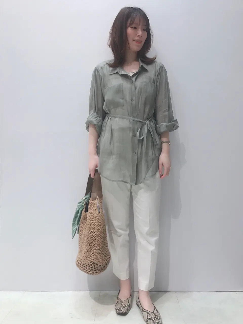  スタッフ コーディネート画像