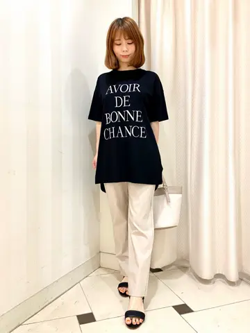 ANY SIS 横尾 コーディネート画像