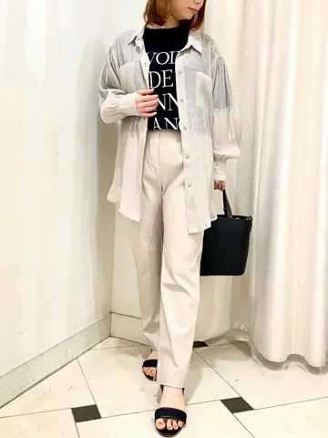 ANY SIS 横尾 コーディネート画像