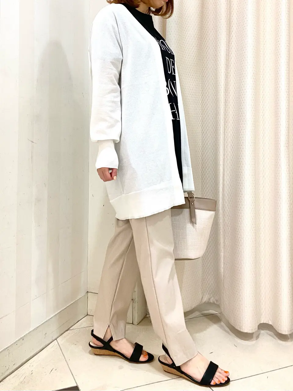 ANY SIS 横尾 コーディネート画像